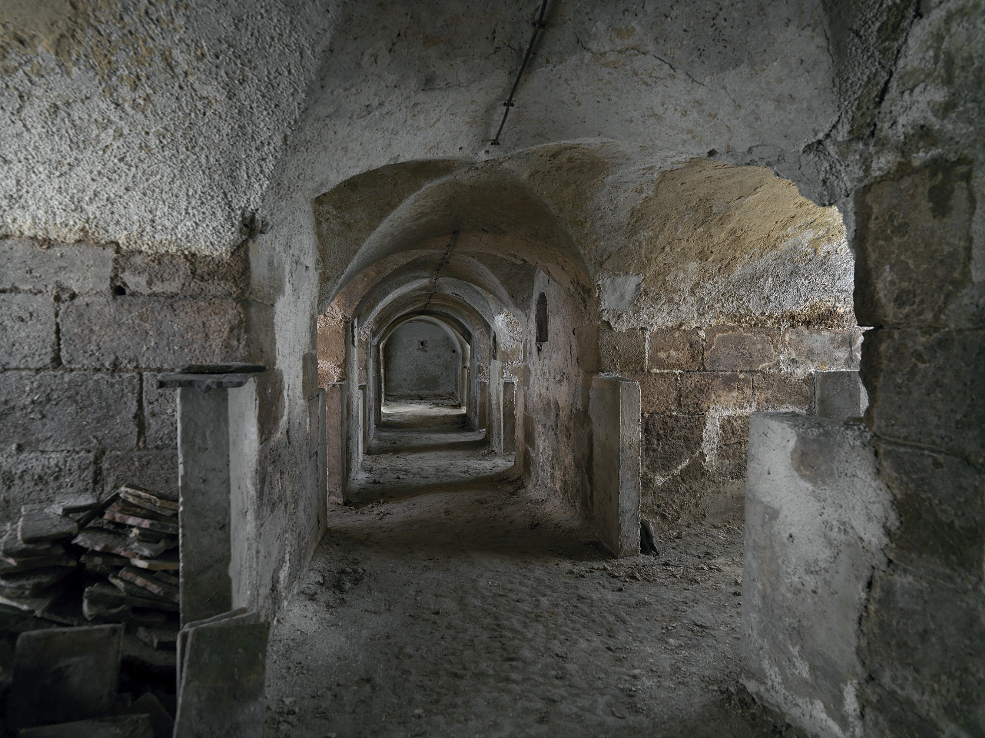 Salles souterraines du palais épiscopal
