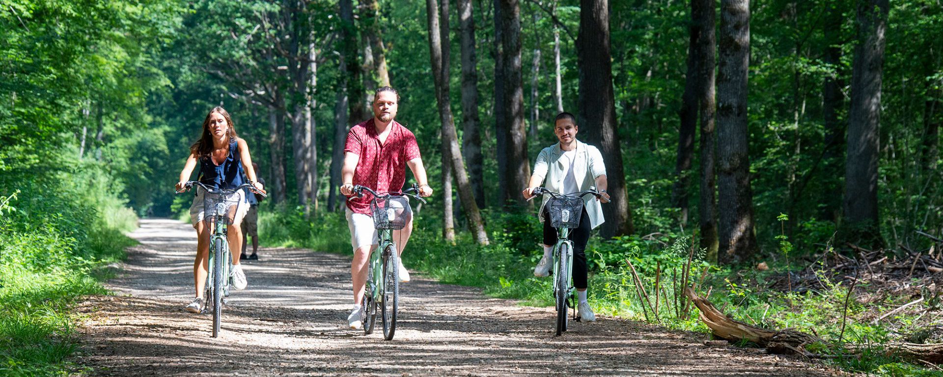 Vélo en forêt de Montceaux