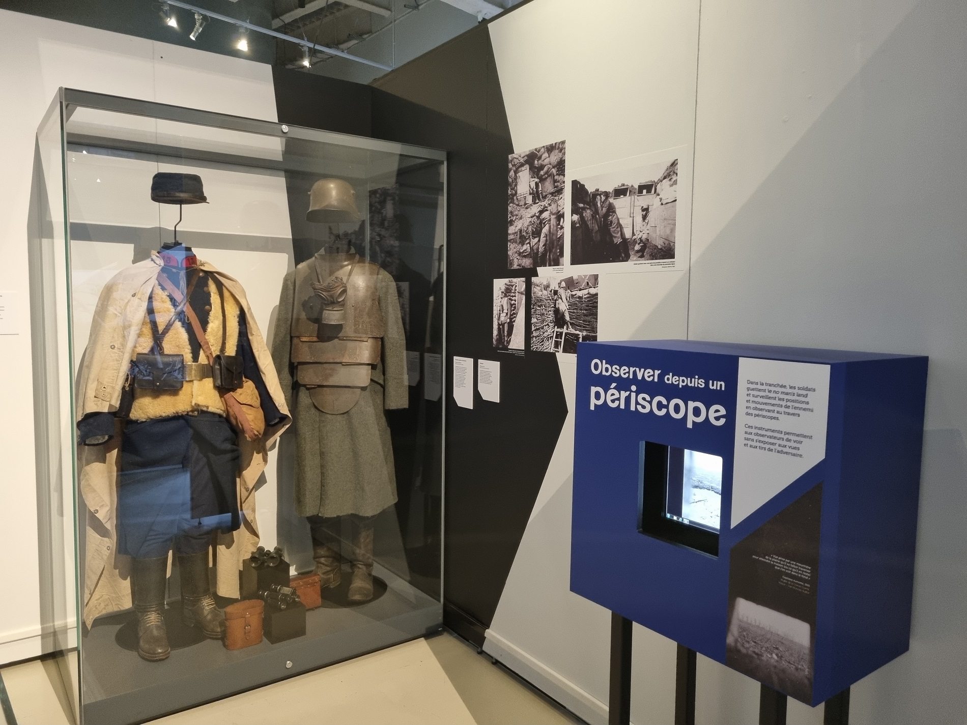Exposition Tranchées au musée de la Grande Guerre
