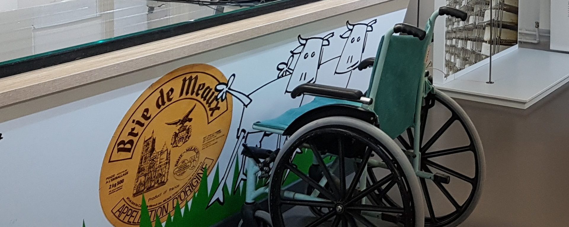 Accessibilité Fauteuil roulant à la Maison du Brie de Meaux
