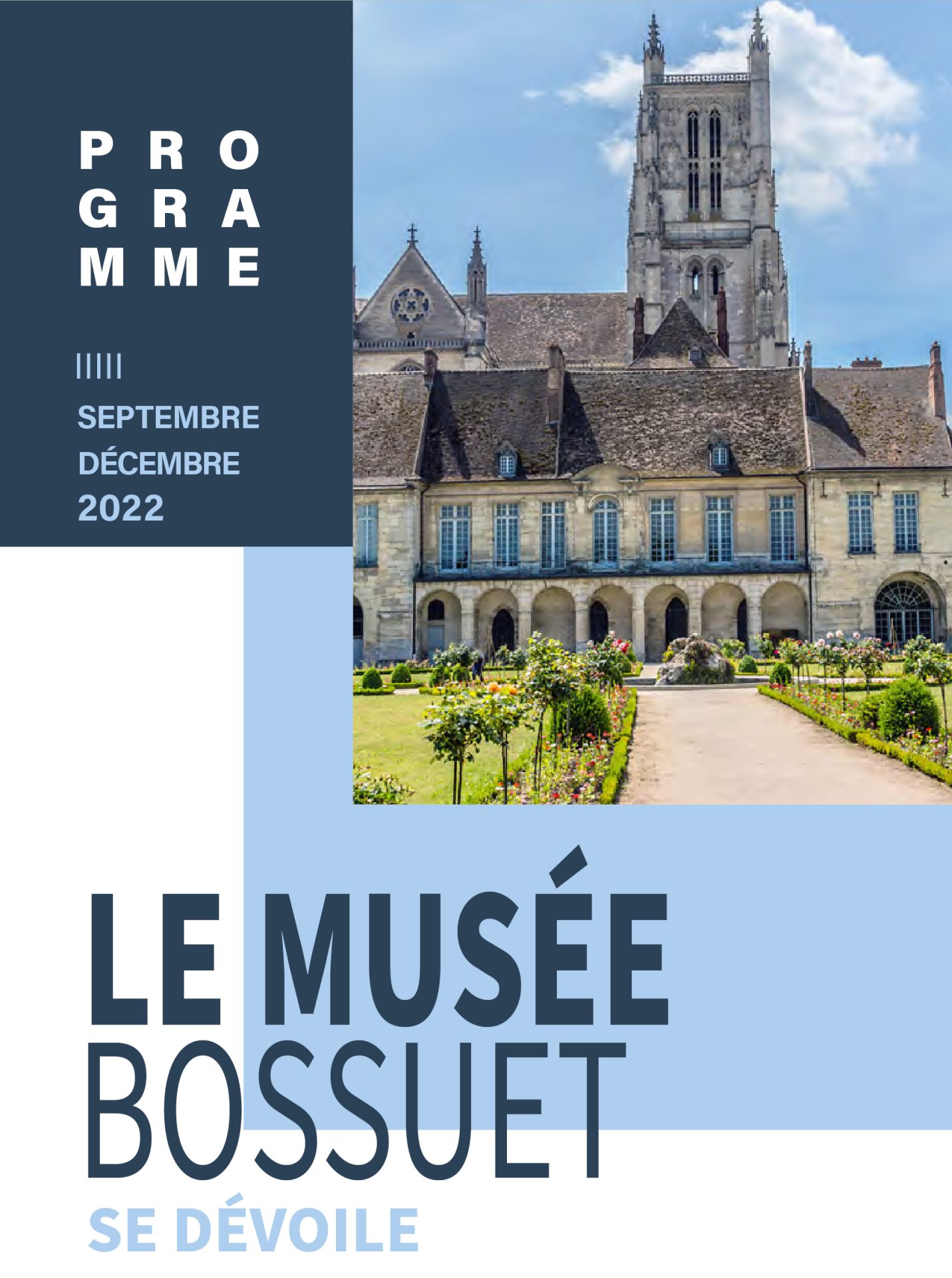 Brochure culturelle du musée Bossuet